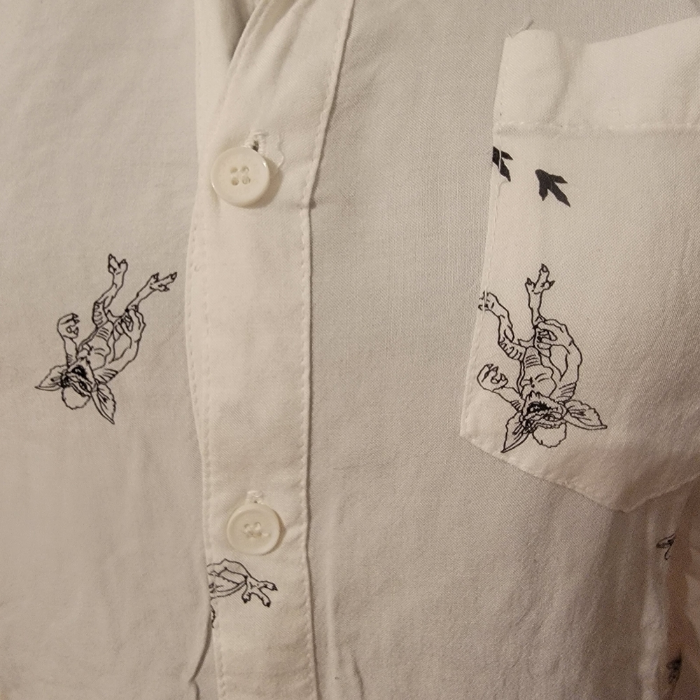 Drop Dead Gremlins Button-Up - image 3